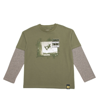 Polera Manga Larga Niño...