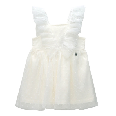 Vestido Niña Laurina Crema