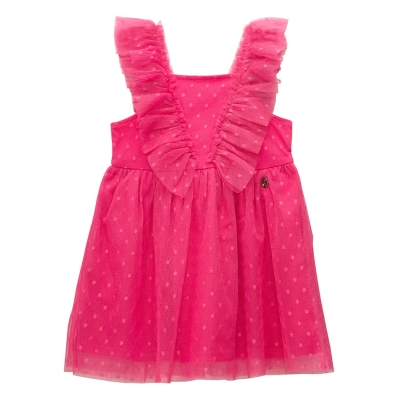 Vestido Niña Laurina Carmin
