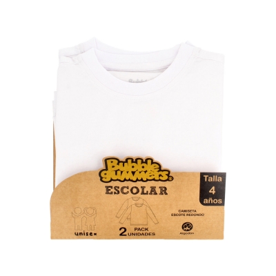 Polera Niño Pentel Blanco