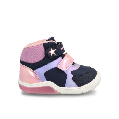 Botín Niña Tokio Azul-Rosado