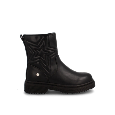 Bota Niña New Moscu Negro