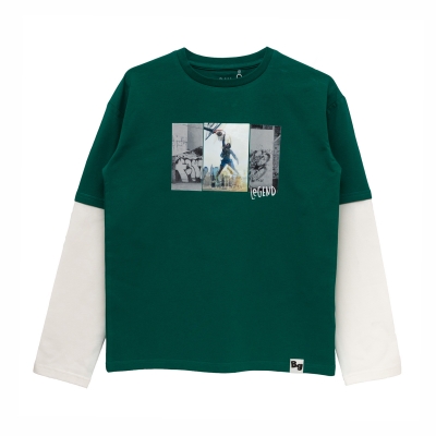 Polera Manga Larga Niño...