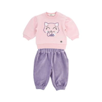 Conjunto Niña Dublin Rosa